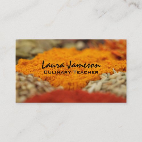 Herbs  Spices III Business Card