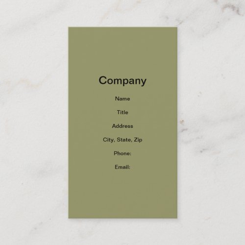 Herbs Spices  Powdered Ingredients Business Card