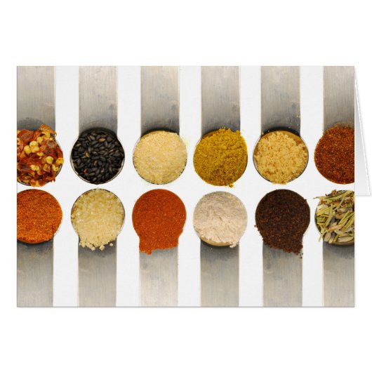 Herbs Spices & Powdered Ingredients Cards (Front Horizontal)