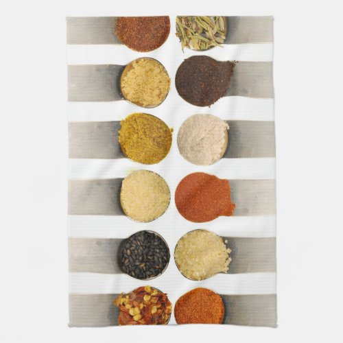 Herbs Spices  Powdered Ingredients Kitchen Towel