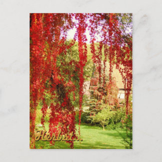 Herbst / Autumn Postcard