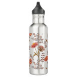 Herbstliches Bl&#252;tenmosaik Stainless Steel Water Bottle