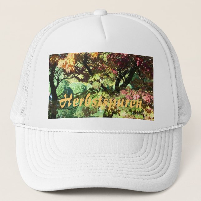 Herbstspuren Trucker Hat (Front)