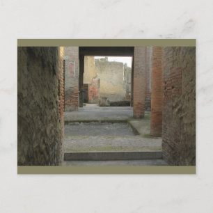 Herculaneum Ruins, Campania, Italy Postcard
