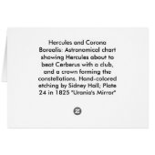 Hercules and Corona Borealis Cards (Back Horizontal)