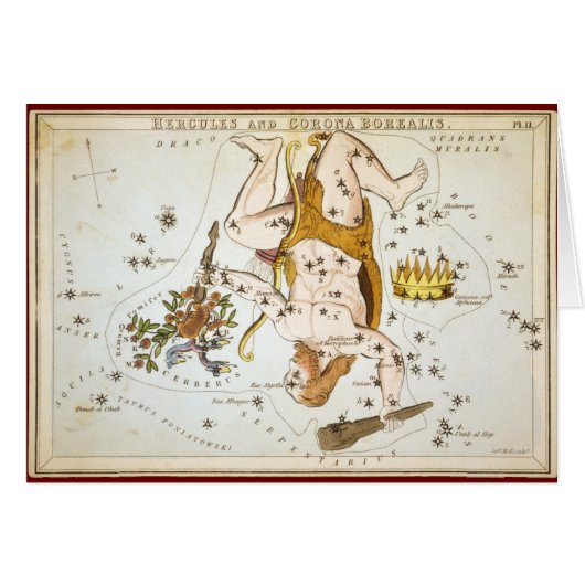 Hercules and Corona Borealis Cards (Front Horizontal)