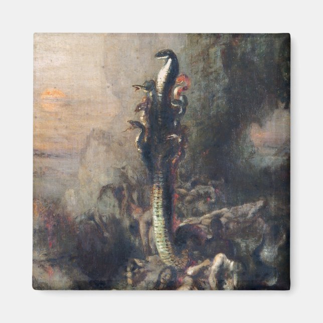 Hercules and the Lernaean Hydra Magnet (Front)