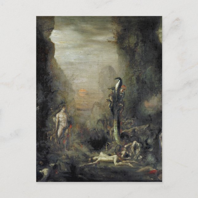 Hercules and the Lernaean Hydra Postcard (Front)