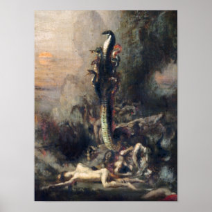 Hercules and the Lernaean Hydra Poster