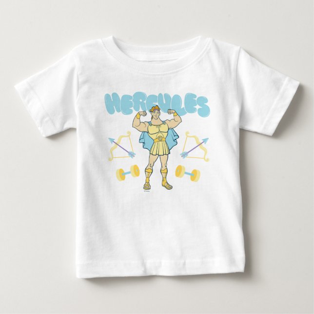 Hercules Arrows and Dumbbells Flex Baby T-Shirt (Front)