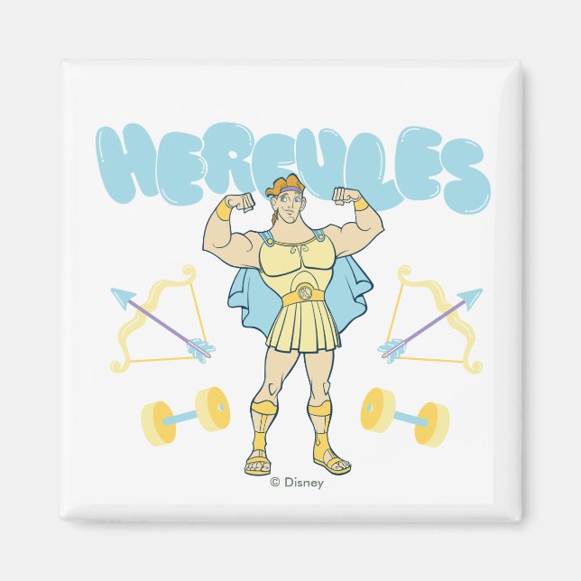 Hercules Arrows and Dumbbells Flex Magnet (Front)