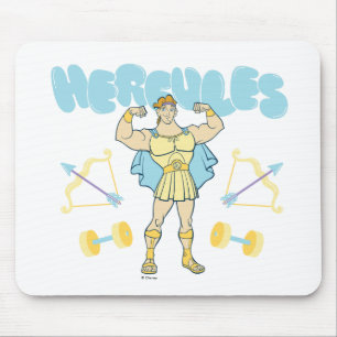 Hercules Arrows and Dumbbells Flex Mouse Pad