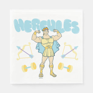 Hercules Arrows and Dumbbells Flex Napkins