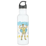 Hercules Arrows and Dumbbells Flex Stainless Steel Stainless Steel Water Bottle