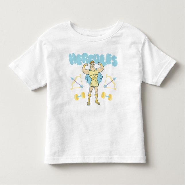 Hercules Arrows and Dumbbells Flex Toddler T-shirt (Front)