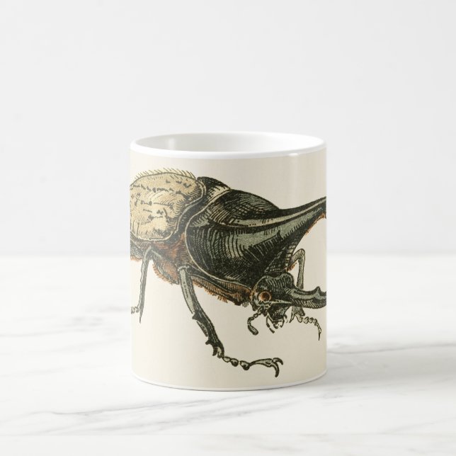 Hercules Beetle Coffee Mug (Center)