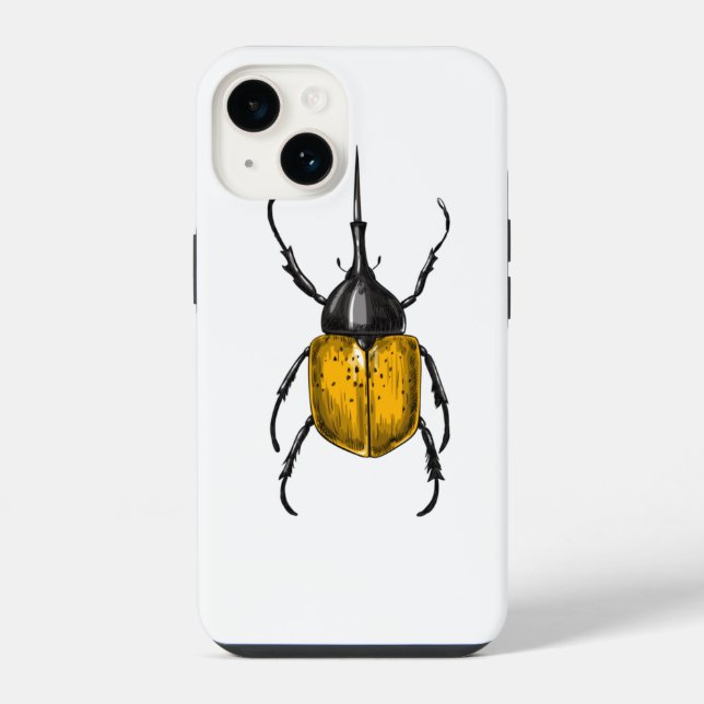 Hercules beetle iphone case (Back)