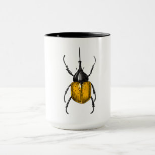 Hercules beetle mug