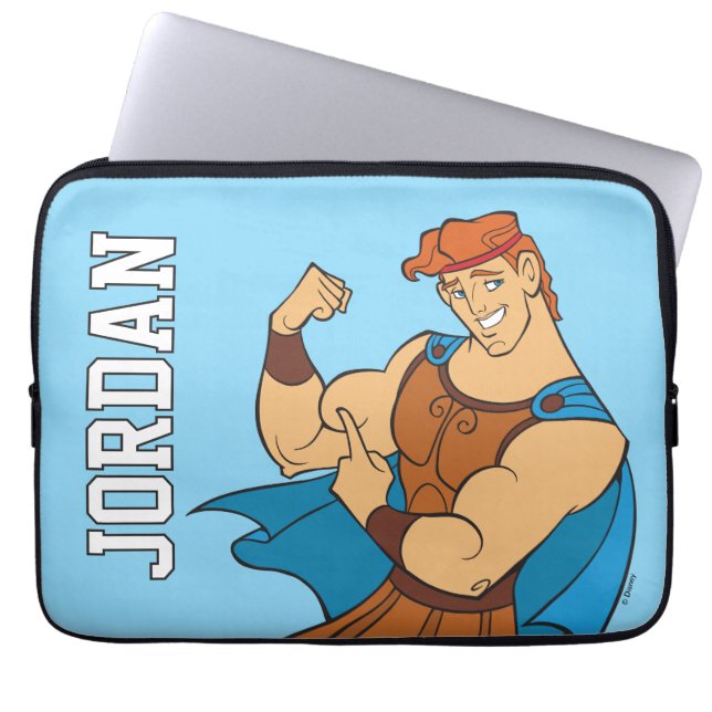 Hercules Bicep Flex Laptop Sleeve (Front)