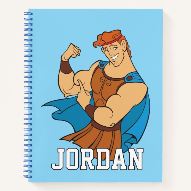 Hercules Bicep Flex Notebook (Front)