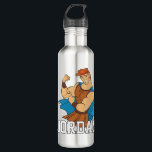 Hercules Bicep Flex Stainless Steel Water Bottle<br><div class="desc">Hercules points at his flexing bicep muscle,  letting you know he's strong enough for any challenge! Get this heroic Hercules graphic on a personalized mug,  t-shirt,  or tote bag. Shop this design and more in Disney's Hercules store on Zazzle today!</div>