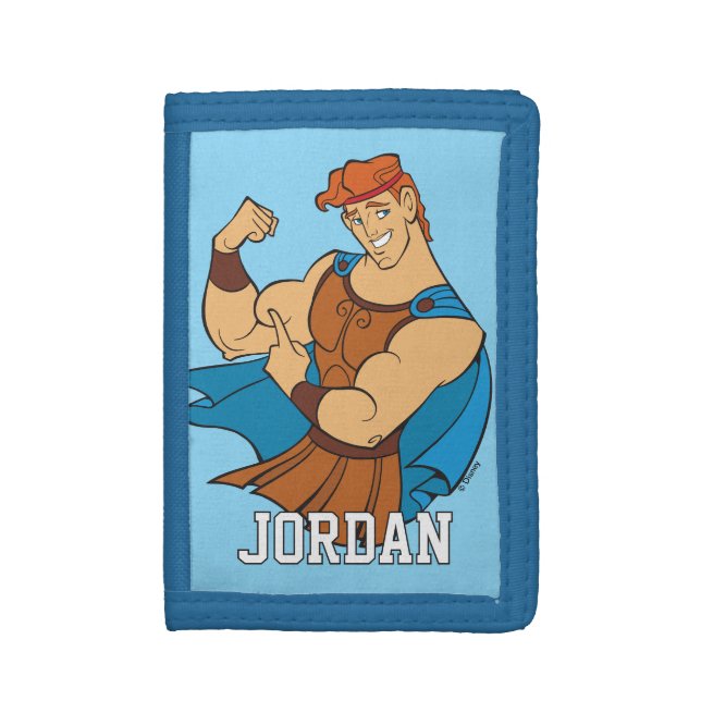 Hercules Bicep Flex Trifold Wallet (Front Vertical)