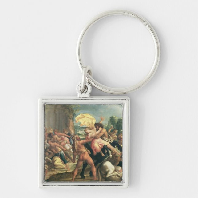 Hercules, Deianeira and the centaur Eurytion Keychain (Front)