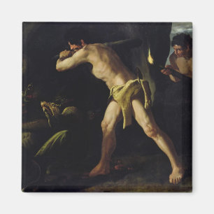 Hercules Fighting with the Lernaean Hydra Magnet