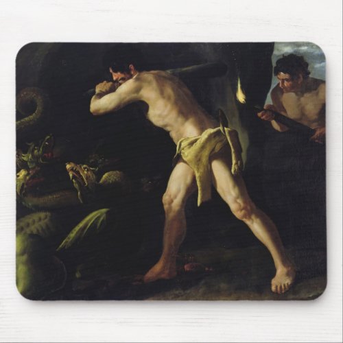 Hercules Fighting with the Lernaean Hydra Mouse Pad