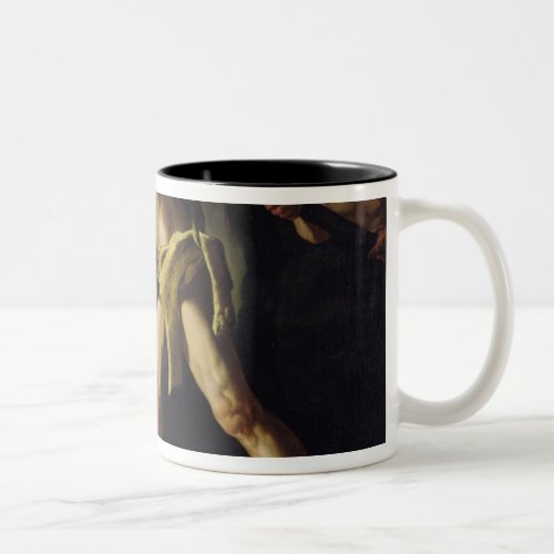 Hercules Fighting with the Lernaean Hydra Two_Tone Coffee Mug