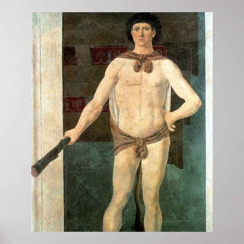 Hercules _ Piero della Francesca _ 1465 Poster