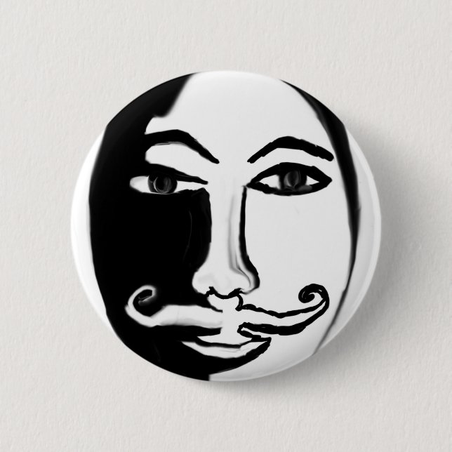 Hercules Poirot Pinback Button (Front)