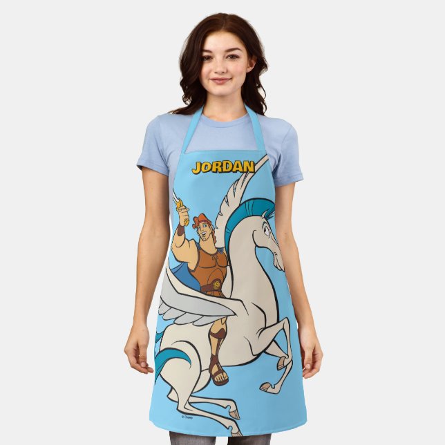 Hercules Riding Pegasus Apron (Worn)