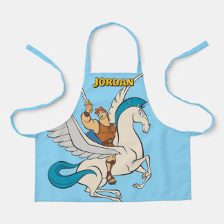 Hercules Riding Pegasus Apron