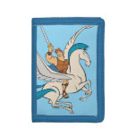 Hercules Riding Pegasus Trifold Wallet