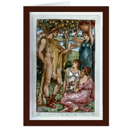 Hercules & the Nymphs Cards (Front)