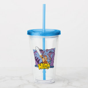 Hercules vs Hydra - It's a HERO Thing Acrylic Tumb Tumbler