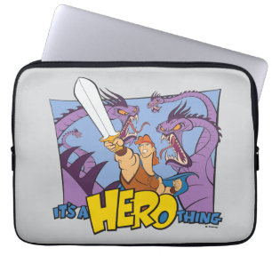 Hercules vs Hydra - It's a HERO Thing Laptop Sleev Sleeve