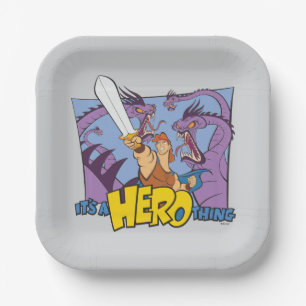 Hercules vs Hydra - It's a HERO Thing Paper Plates