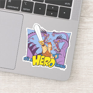 Hercules vs Hydra - It's a HERO Thing Sticker