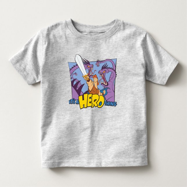 Hercules vs Hydra - It's a HERO Thing Toddler T-sh T-shirt (Front)