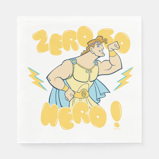 Hercules - Zero to Hero Napkins (Front)