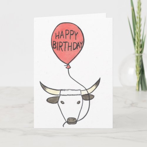Herd its your birthday card