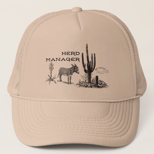 Herd Manager Mesh Trucker Hat