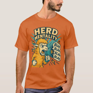 Herd Mentality Sheep Protest T-Shirt