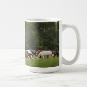 Herd of horses, Tennessee Coffee Mug