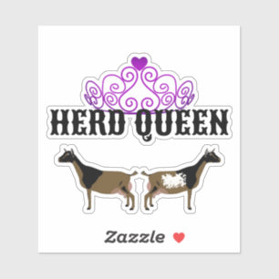 Herd Queen -  Nigerian Dwarf Goat Sticker