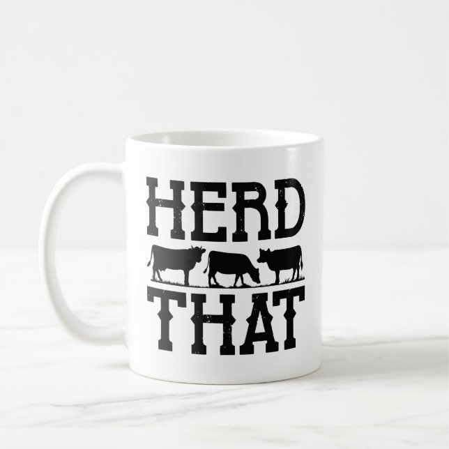 Herd That Coffee Mug (Left)