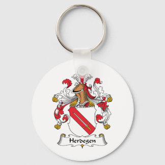 Herdegen Family Crest Keychain