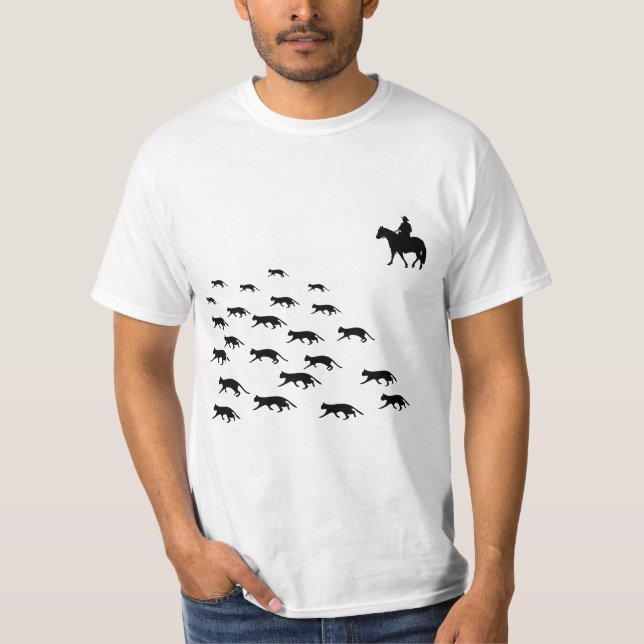 Herding Cats T-Shirt (Front)